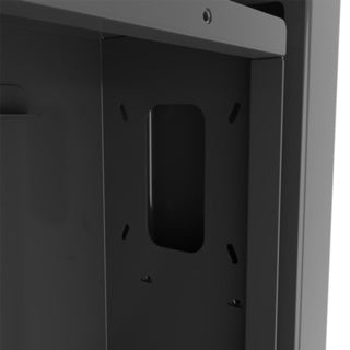 Chief - OLF49BP-LG - Outdoor Portrait Kiosk for LG 9XE4, Black