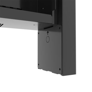 Chief - OLF55BP-LG - Outdoor Portrait Kiosk for LG 55XE4, Black