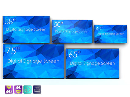 SWEDX - SDS40K8-01 - 40" Digital Signage screen / native 4K