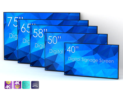 SWEDX - SDS40K8-01 - 40" Digital Signage screen / native 4K