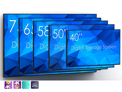 SWEDX - SDS40K8-01 - 40" Digital Signage screen / native 4K