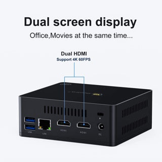 SWEDX - SW-GK - WINDOWS MINI-PC J4125 8GB/128GB / 2x4K/60HZ