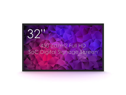 SWEDX - SDS32X7-01 - 32" FHD, 450cd/m², SOC, 24/7