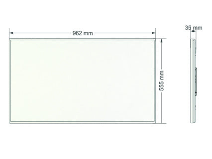 SWEDX - SDS43K8-01 - 43" Digital Signage Display / nat 4K