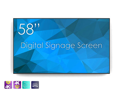 SWEDX - SDS58K8-01 - 58" Digital Signage screen / native 4K
