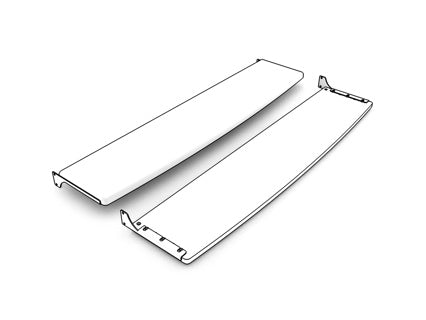 SWEDX - SWLFS-5001-A1 - Lamina 50", 28" Front/Back Shelf-White
