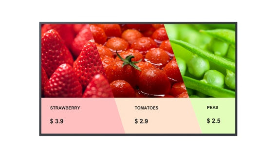 Moka - DS60P32 - 32“ FHD-Display, 24/7 h, 500 cd/m², BrightSign HS145 built-in