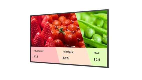 Moka - DS60P65 - 65“ 4K-Display, 24/7 h, 500 cd/m², BrightSign HS145 built-in