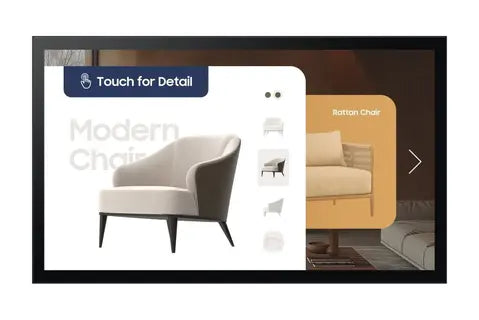 Samsung - QM32C-T - LCD Signage - Interactive - Touch Display